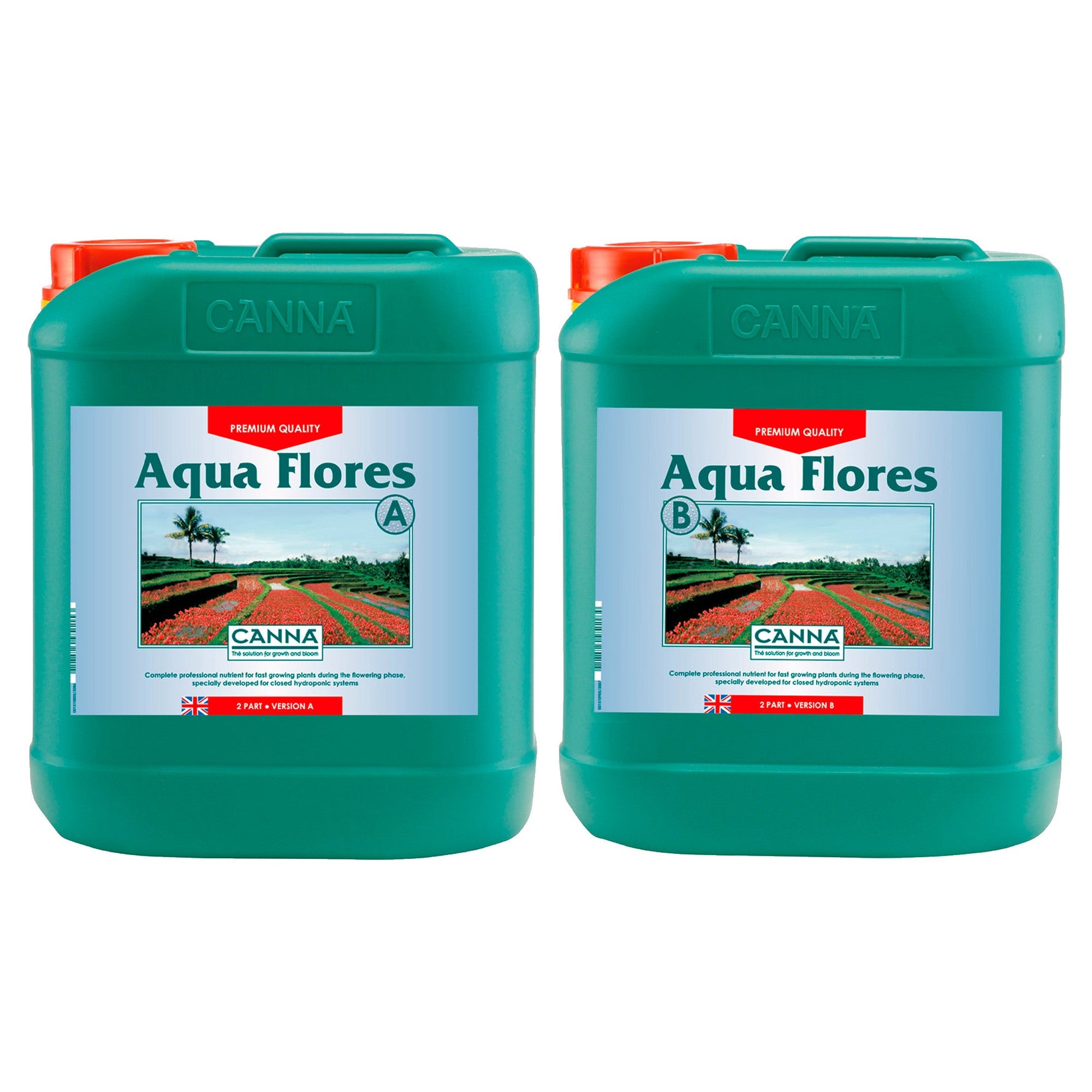 Canna Aqua Flores 5L (A + B Complete Set)