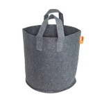 SmartGro Cloth Pots - Smartgro Cloth Pot (Grey) - 22 L (Pack of 5)
