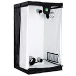 BudBox-Lite Tent 1.0m x 1.0 x 1.8 (D16mm - Plastic CJ) Silver