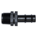 Barbed Hose Tail Connector - 16 mm MBSP - 16 mm Barbed Hose Tail