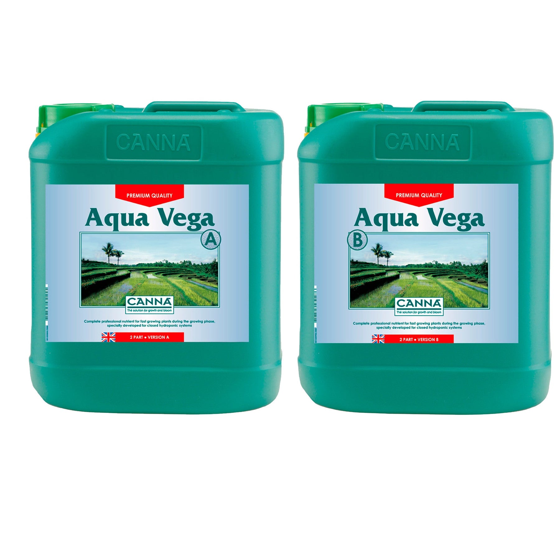 Canna Aqua Vega 5L (A + B Complete Set)