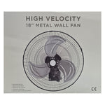 Century 18" Metal Wall Fan