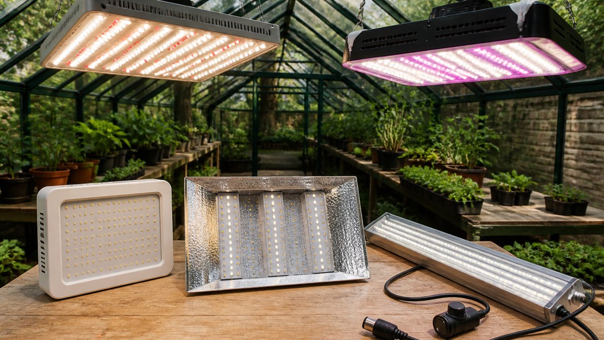 Best Grow Light for a Greenhouse: 5 LED Picks That Deliver