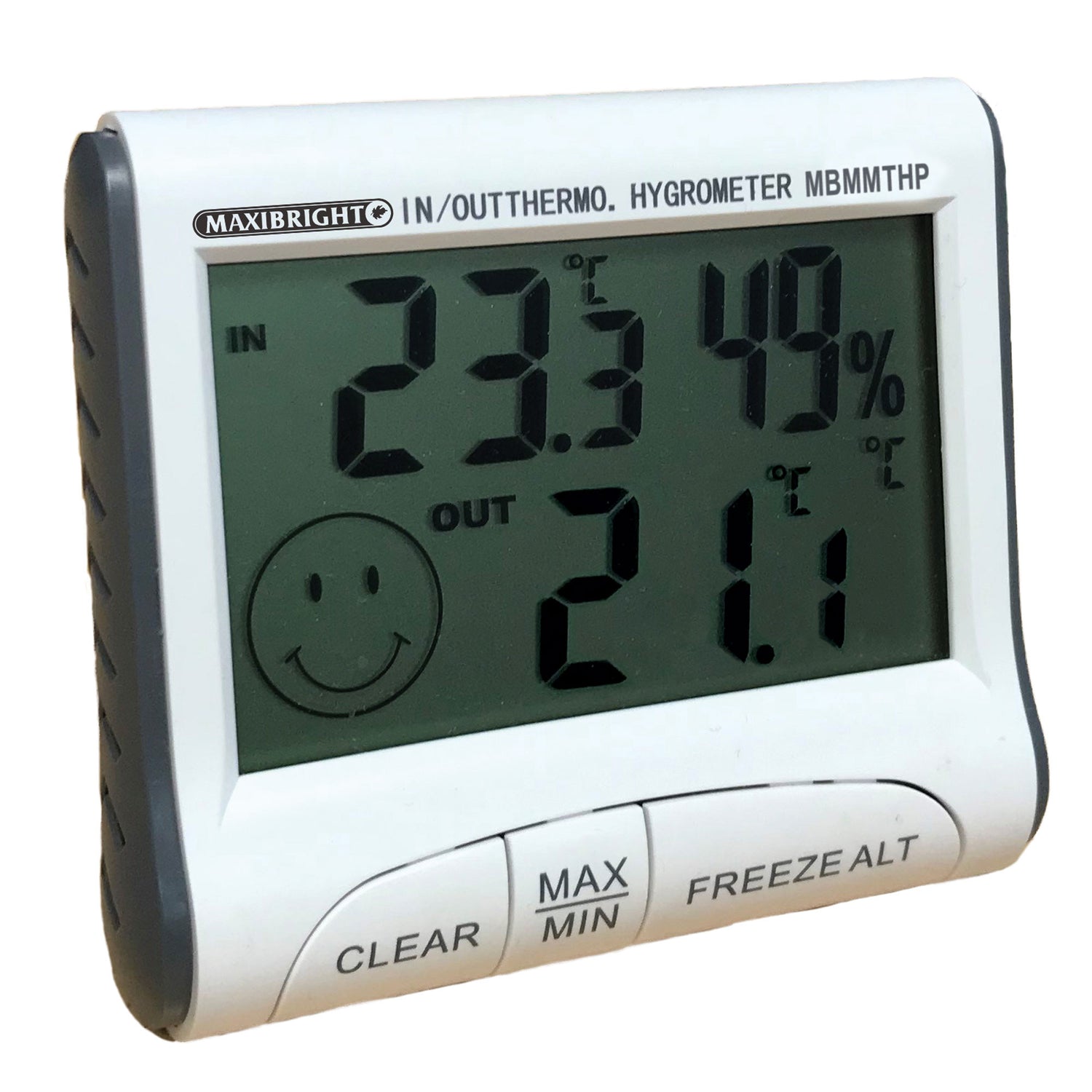Maxibright Min/Max Thermometer & Hygrometer with Probe