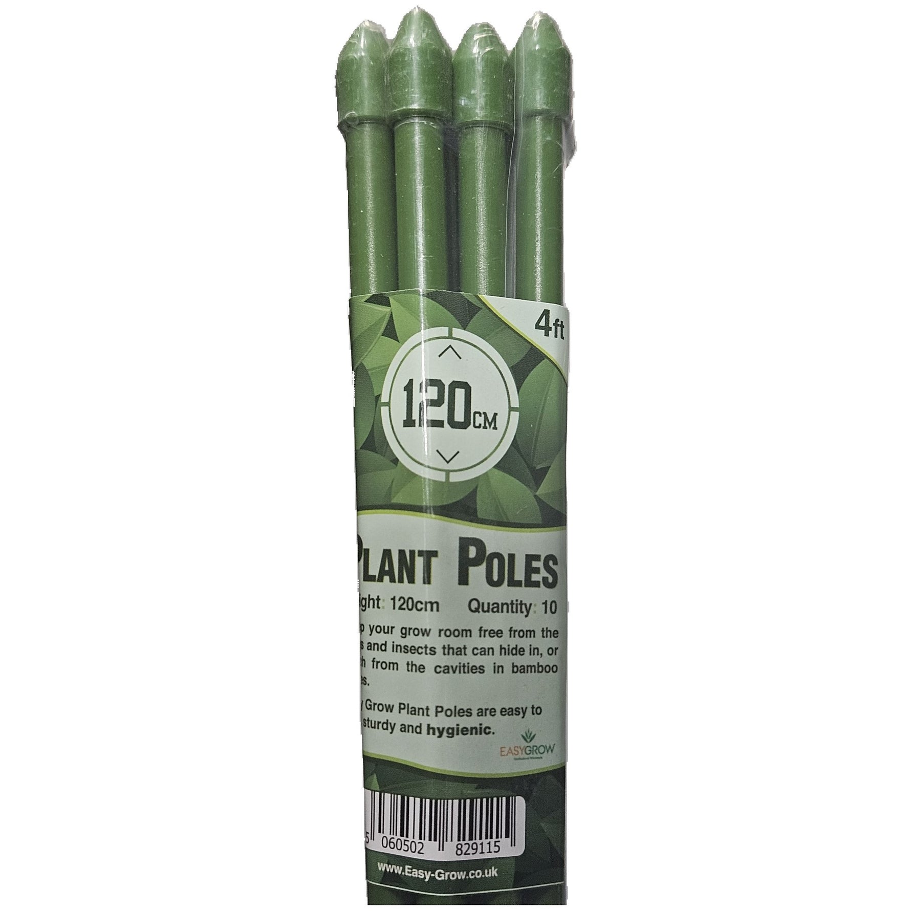 Plastic Plant Stakes (bamboo) (4ft) 1.2m x 7mm (Pack of 10)