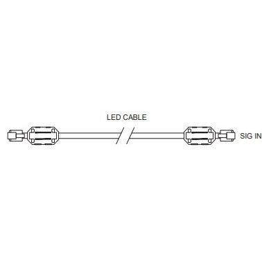 Maxibright Juno/Varidrive Signal Cable (LED to LED) 3M