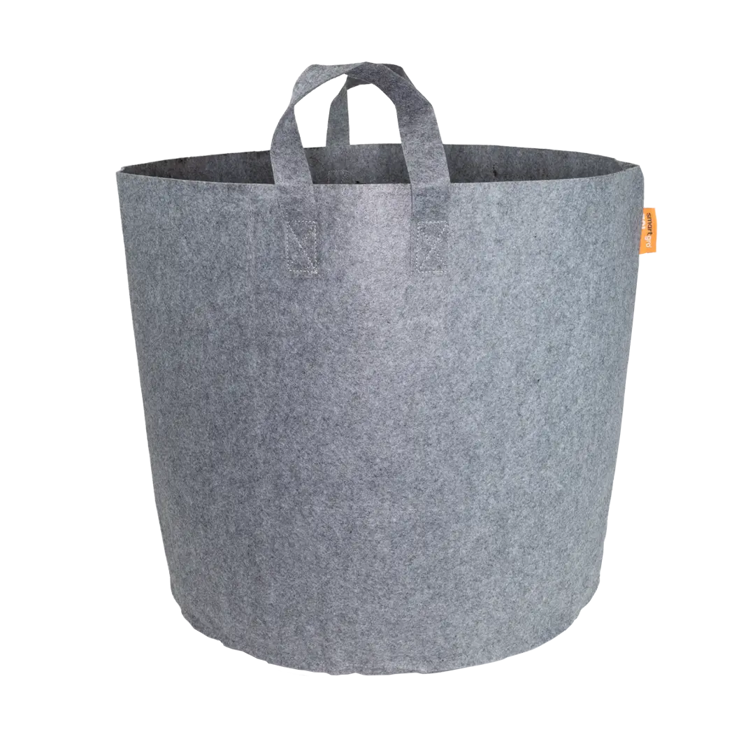 SmartGro Cloth Pots - Smartgro Cloth Pot (Grey) - 78 L (Bale of 120)