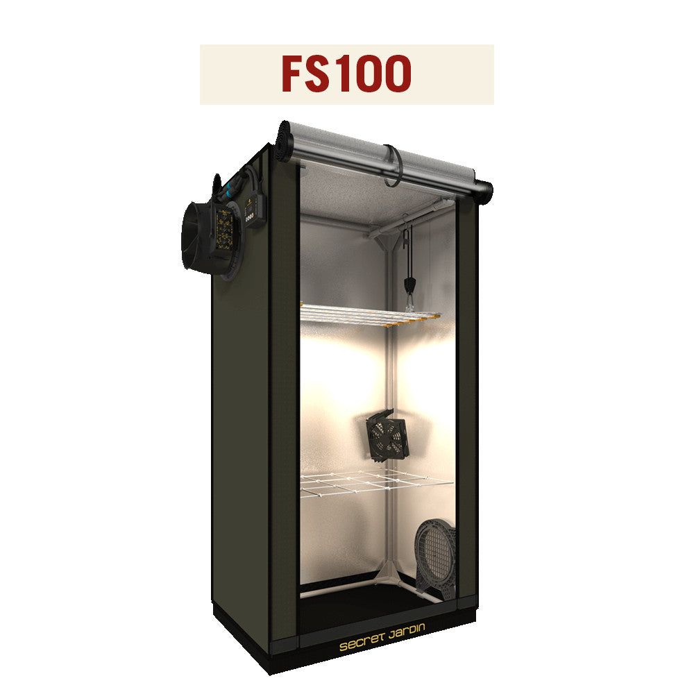 Secret Jardin 'For Twenty 100' Grow Station (60x40x116cm - 100W full spectrum LED)