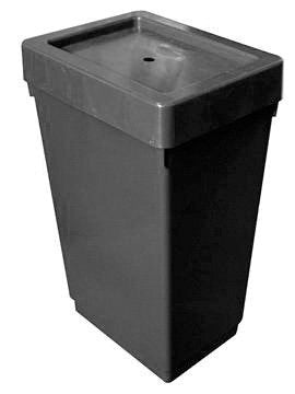 AutoPot Tank -  Solid Tank 47L (Black) - (C)