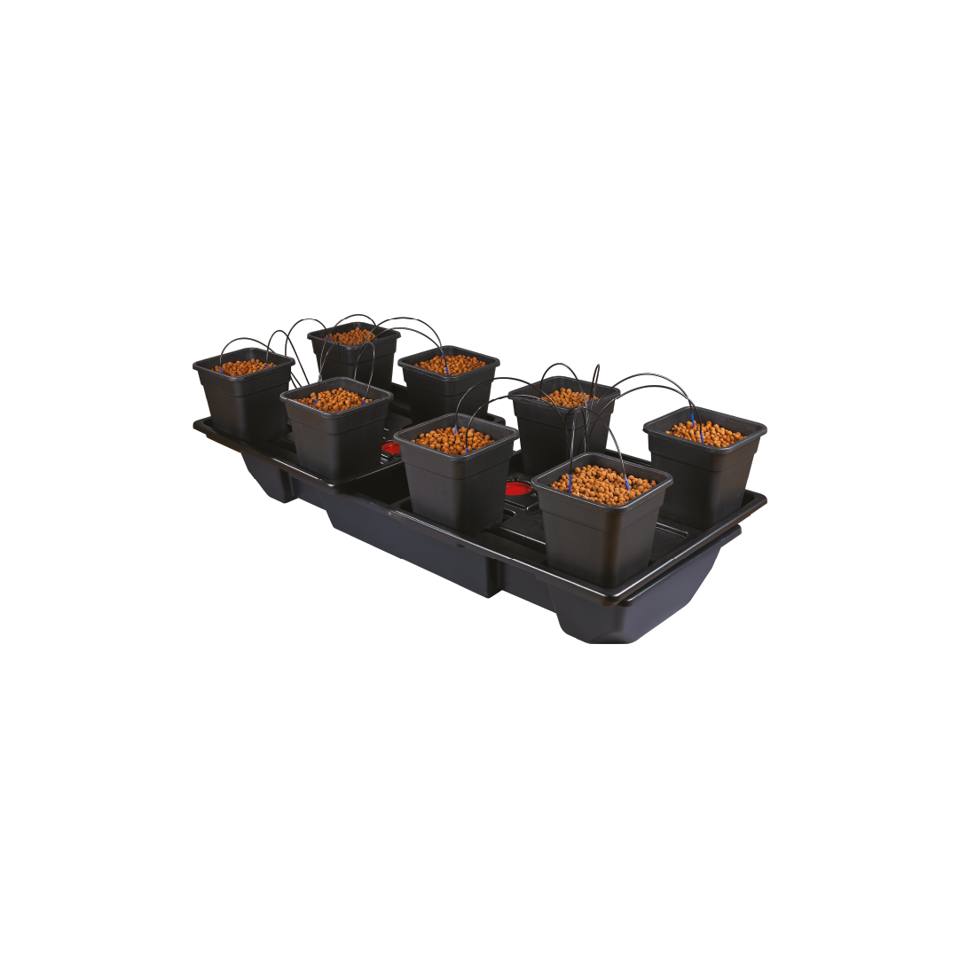 Origin Drip Irrigation Systems - XL Wide 8 Pot Complete (18 L Pots)