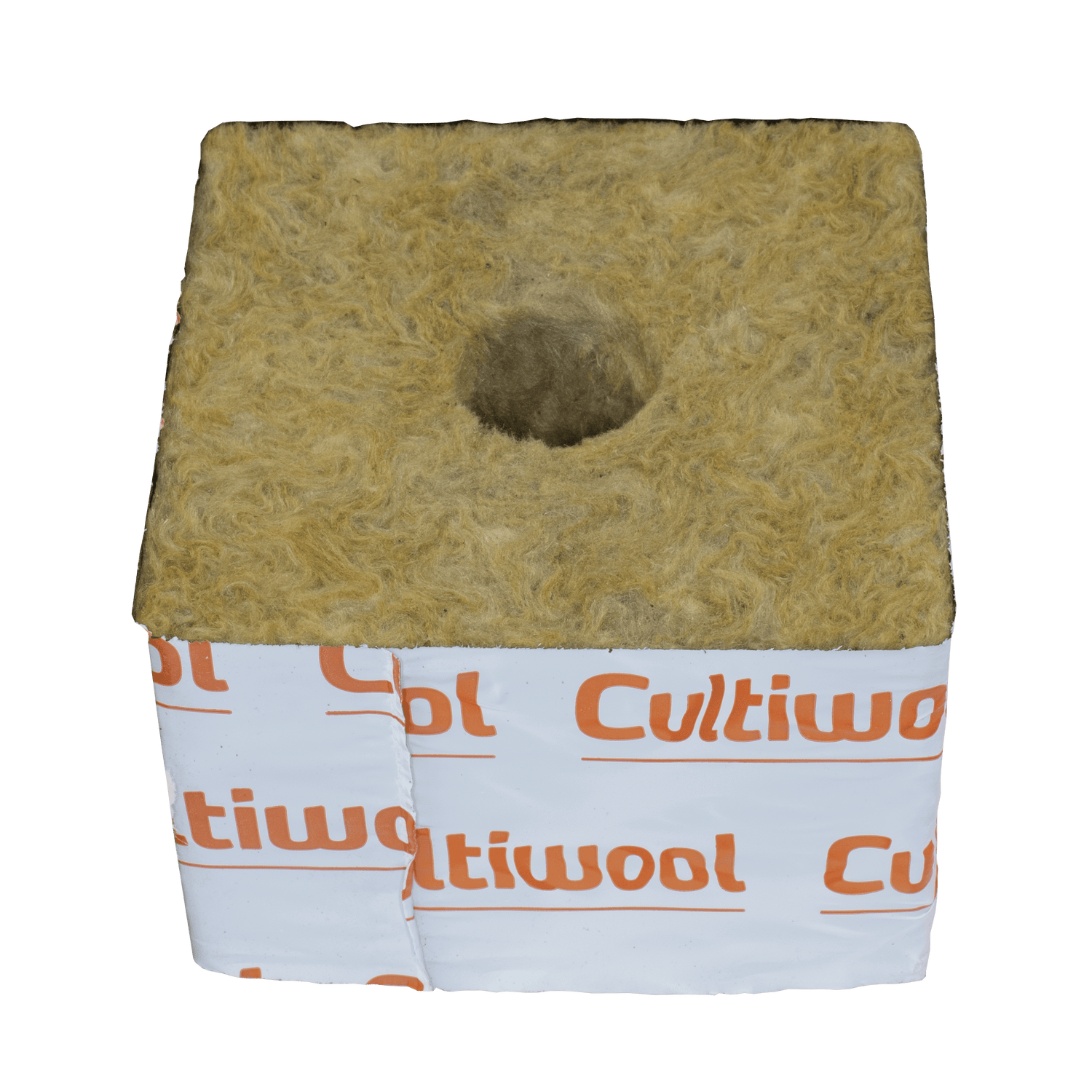 Cultiwool Growing Blocks - Cultiwool Block 100 mm / 4" Small Hole (276 Cubes per Box)