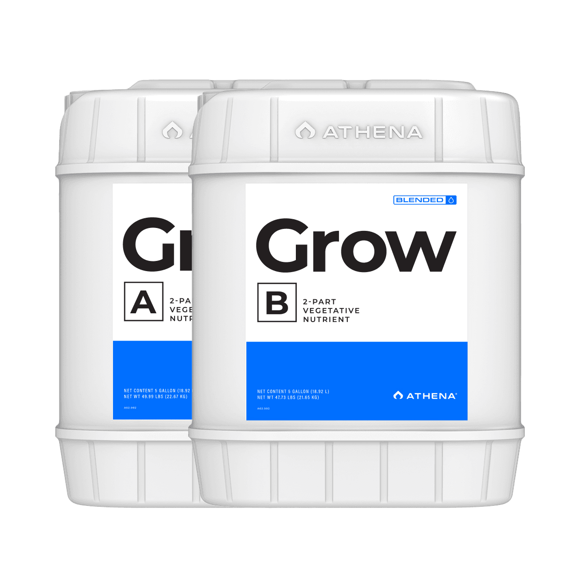 Athena Blended Line Grow A & B - 5 gal (18.92 L)