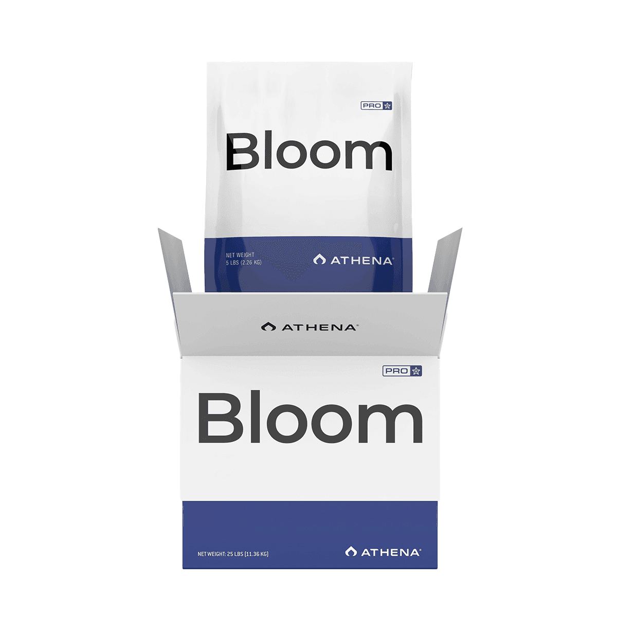 Athena Pro Line Bloom - 25 lb box (5 x 5 lb Bags)