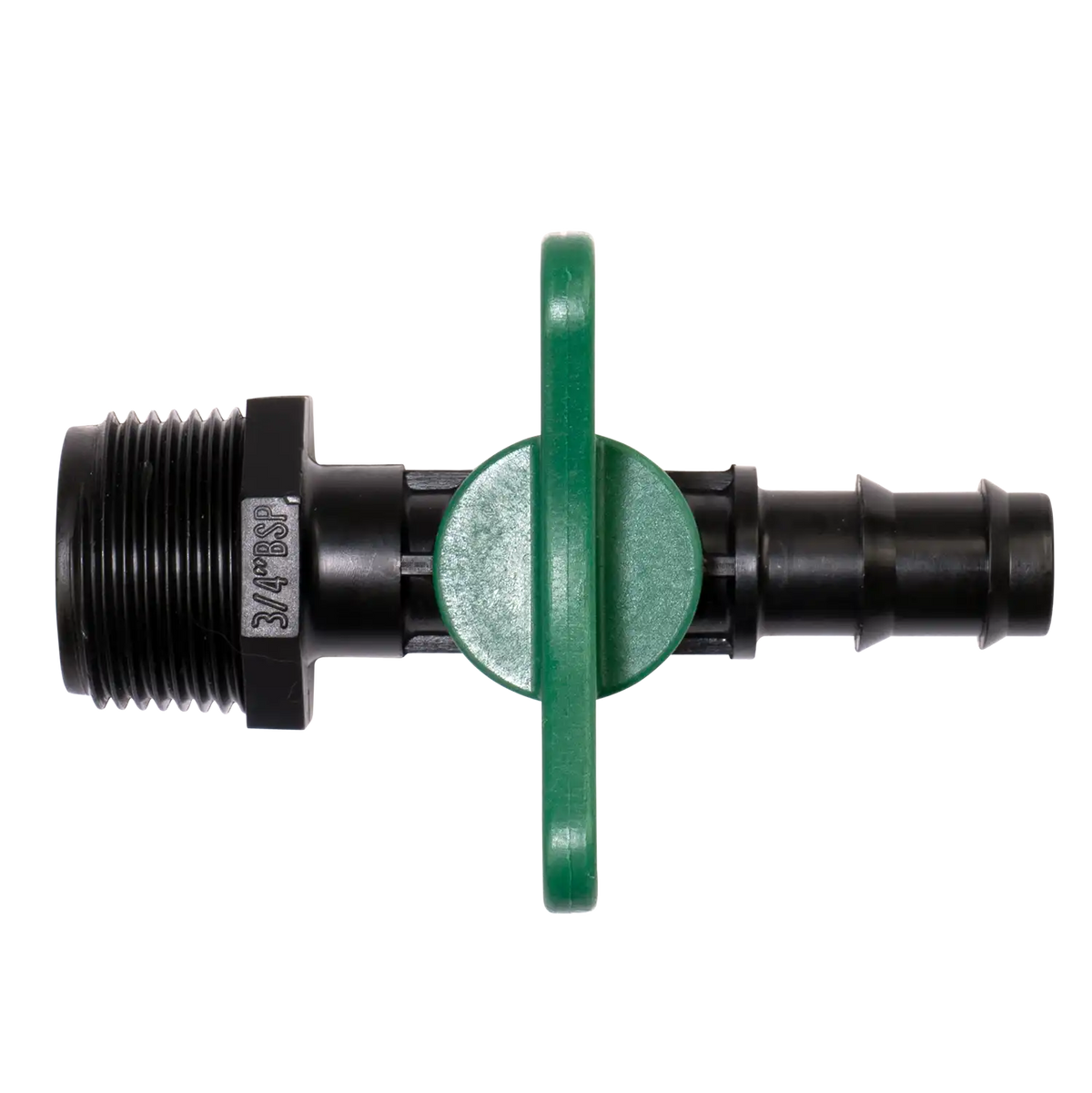 Barbed Flow Control Taps - 16 mm MBSP Barbed Flow Control Tap