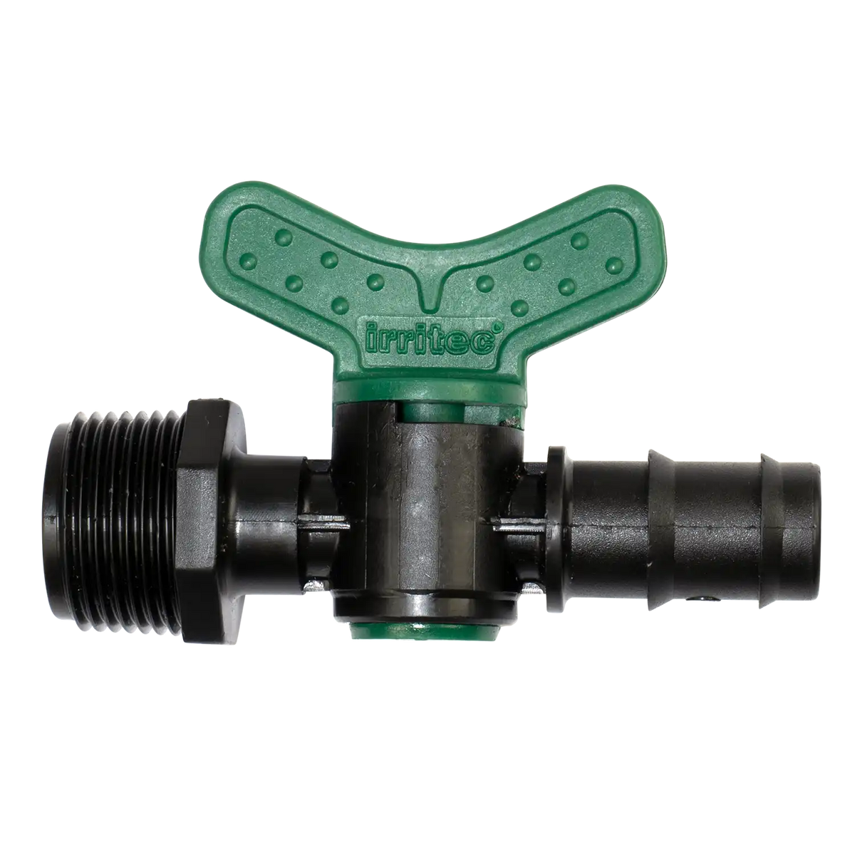 Barbed Flow Control Taps - 16 mm MBSP - 12 mm BSP Barbed Flow Control Tap