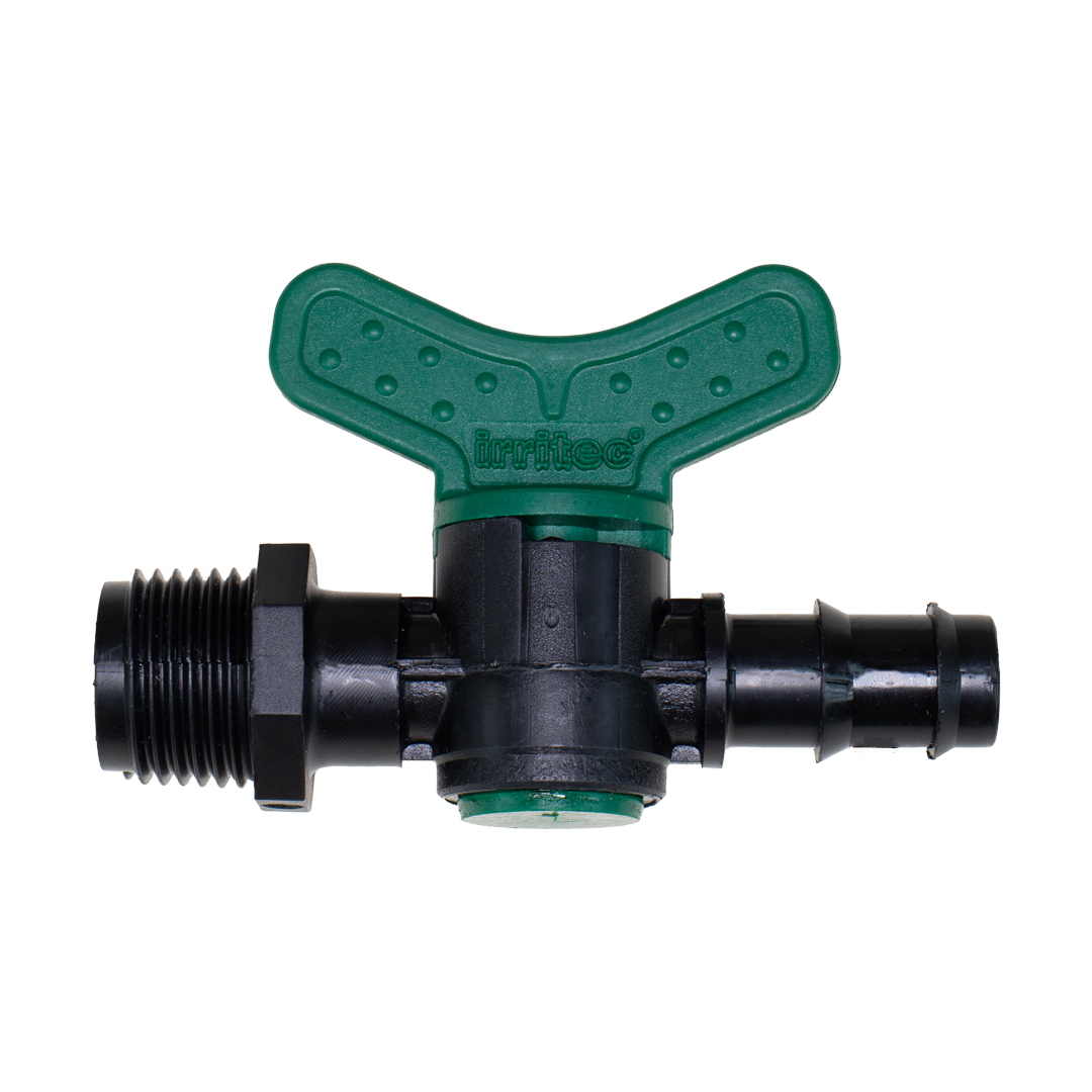 Barbed Non Return Valves - 20 mm MBSP - 20 mm BSP Barbed Flow Control Tap