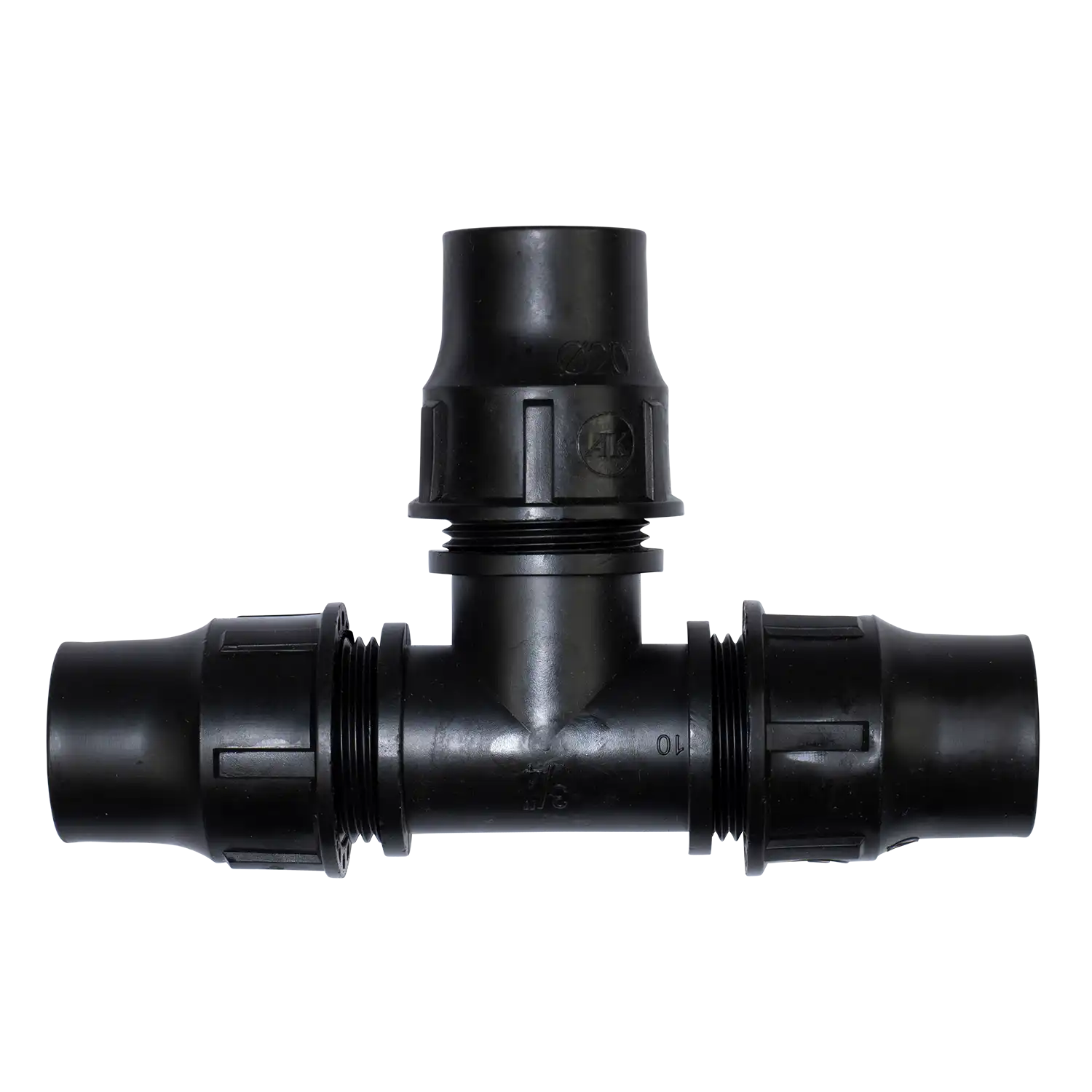 High-Pressure Tee - 20 mm - PVC