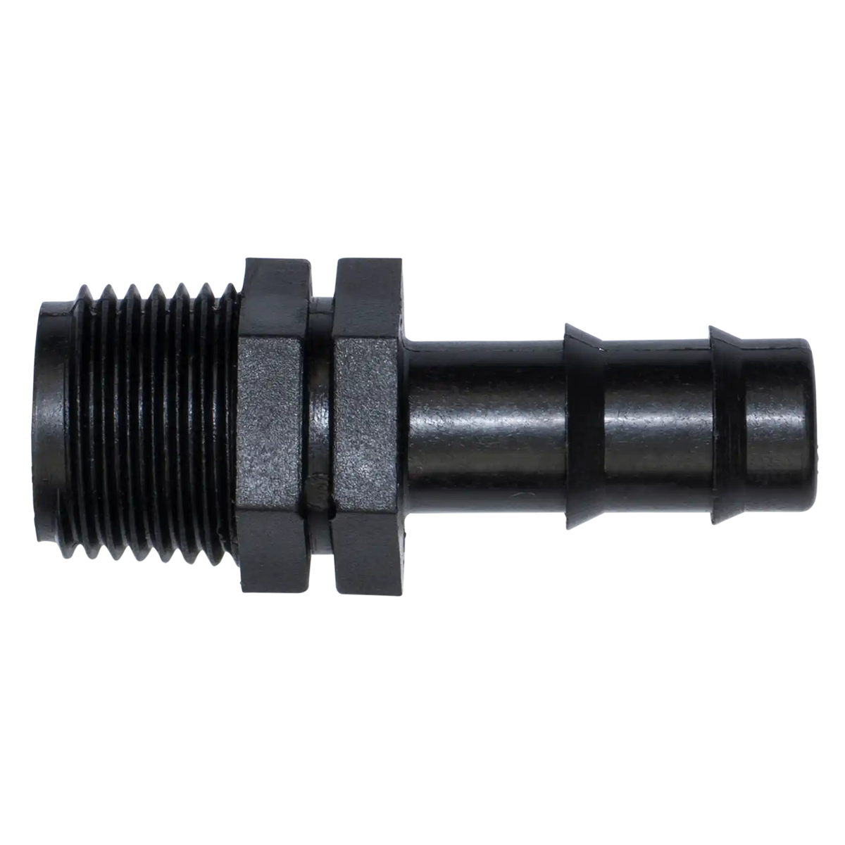 Barbed Hose Tail Connector - 16 mm MBSP - 16 mm Barbed Hose Tail