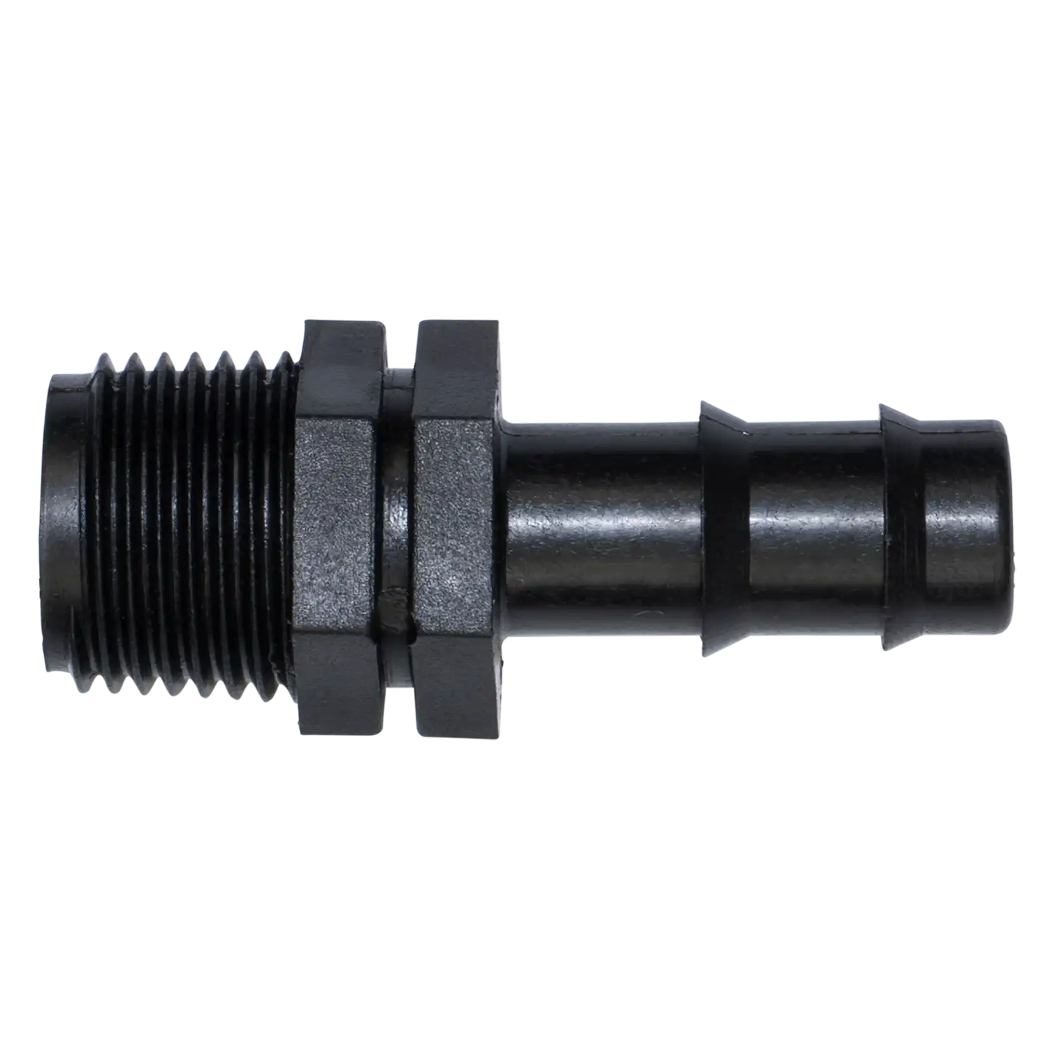 Barbed Hose Tail Connector - 16 mm MBSP - 16 mm Barbed Hose Tail
