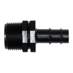 Barbed Hose Tail Connector - 20 mm MBSP - 16 mm Barbed Hose Tail
