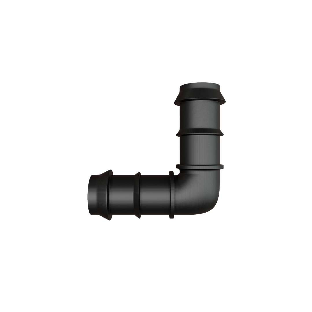 IWS Dripper Fittings - IWS Dripper Elbow Fitting (Barbed)