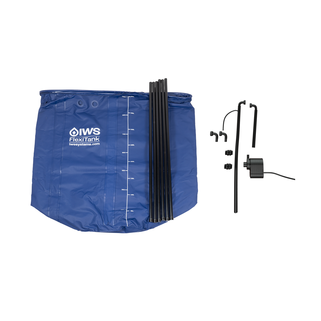 IWS Standard FlexiTank Assemblies - IWS FlexiTank Assembly - 400 L (Tank &amp; Kitbox)