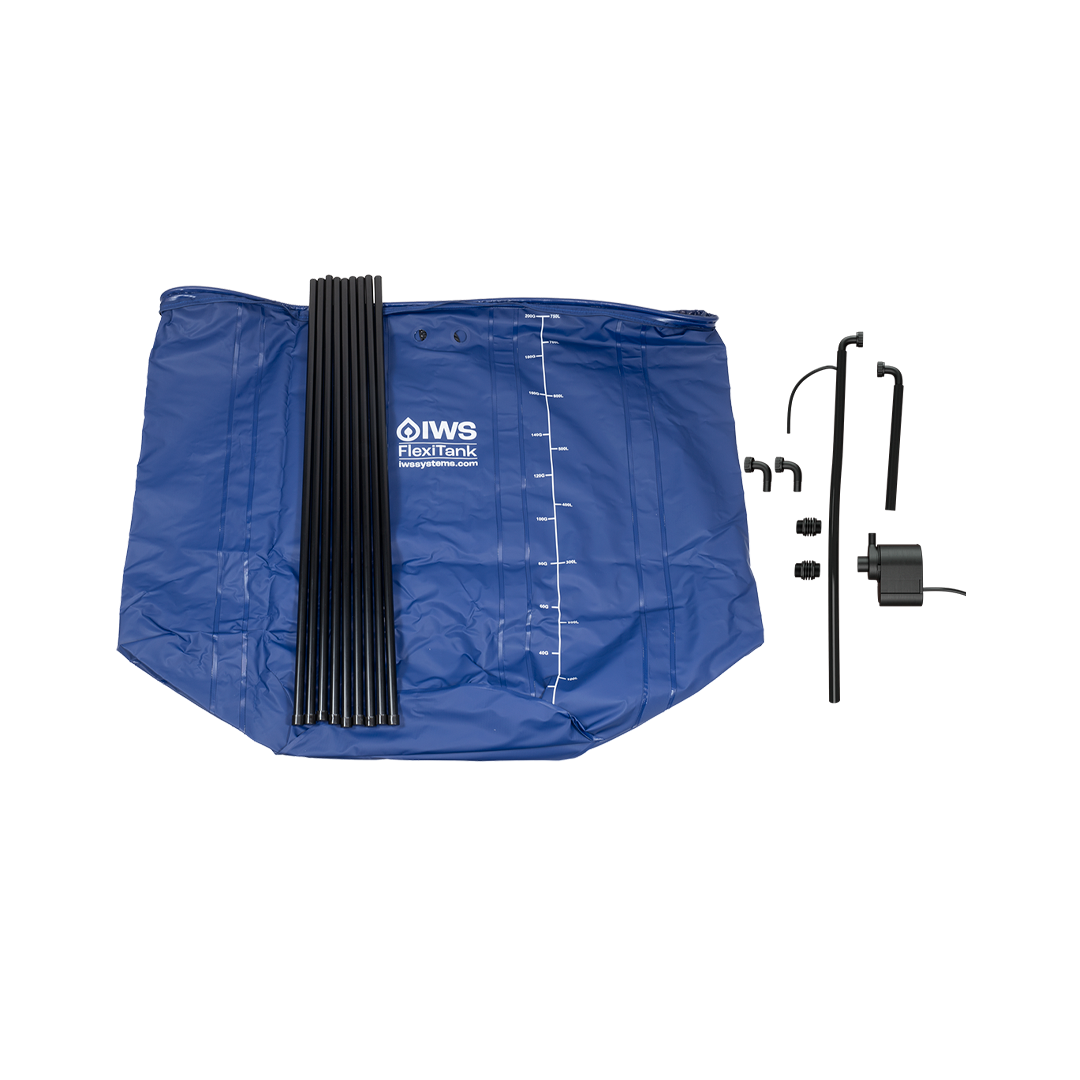 IWS Standard FlexiTank Assemblies - IWS FlexiTank Assembly - 750 L (Tank &amp; Kitbox)