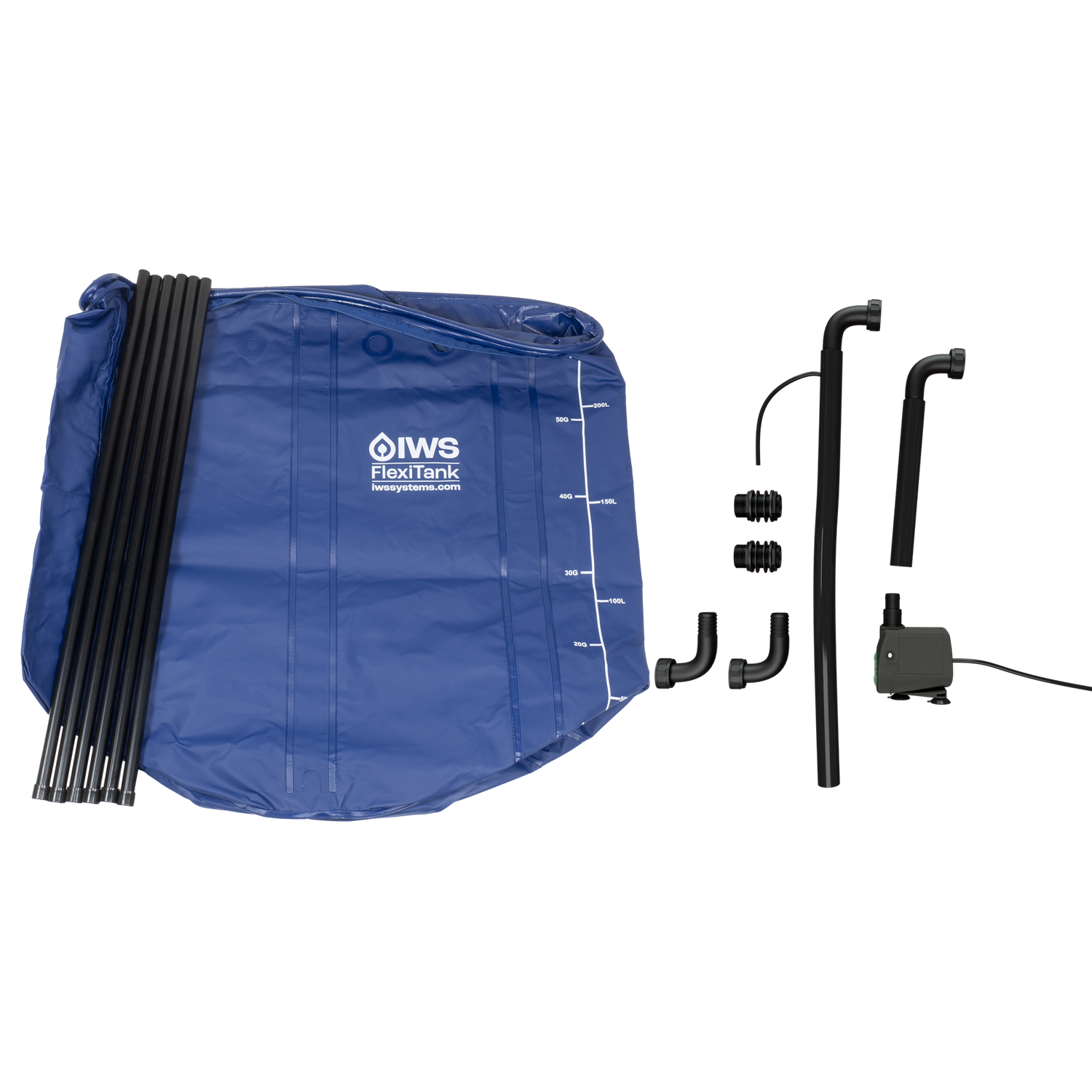 IWS Pro Flexi Tank Assembly - IWS PRO FlexiTank Assembly 250 L (Tank &amp; Kitbox)