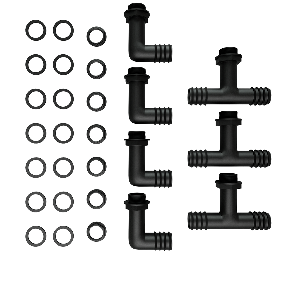 IWS Autodrain / Dripper 4 Pot Kit Bags - IWS Autodrain / Dripper 4 Pot Starter Kit - PRO