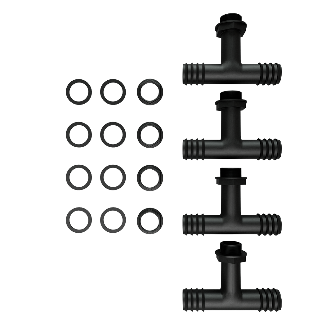 IWS Autodrain / Dripper 4 Pot Kit Bags - IWS Autodrain / Dripper 4 Pot Add-on Kit - PRO