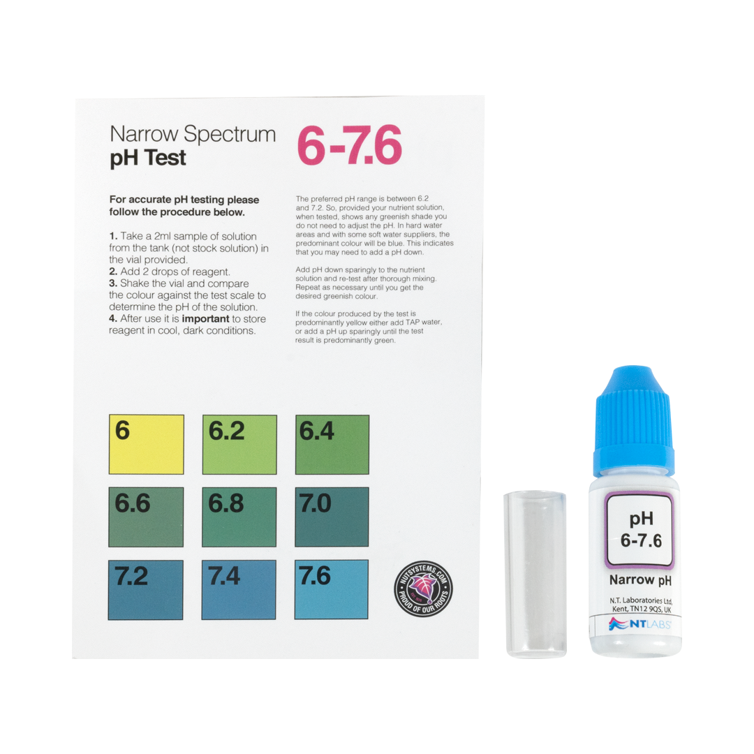 NutSystems pH Test Kits - Acid Test Kit - pH 6-7.6