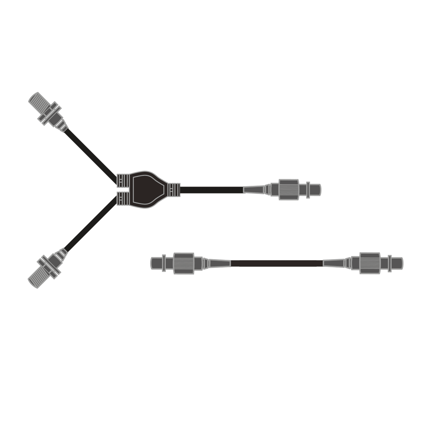 Splitter Cable & 5m Male to Male Cable (Pack 1)