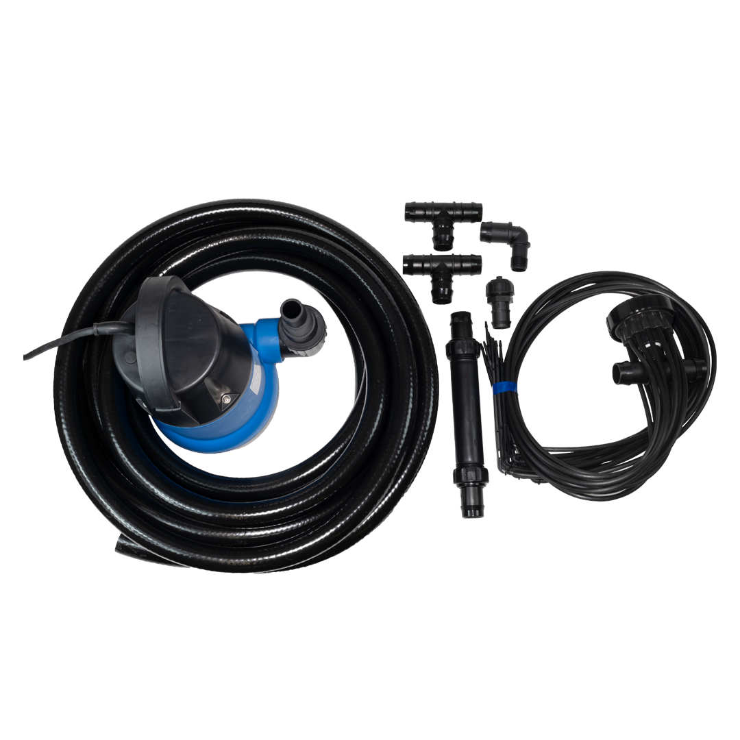 T.O.P Spin Dripper Kit with Pump - 120 to 240 Pots