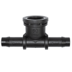 T.O.P Spin Dripper Threaded Tee - T.O.P Spin Dripper 16mm Female Threaded Tee
