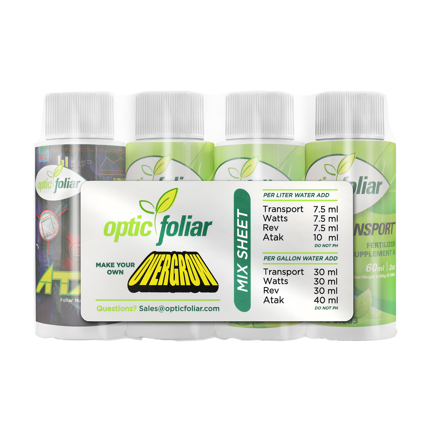 Overgrow Concentrate Starter Pack - Overgrow Concentrate Starter Pack - Box of 3