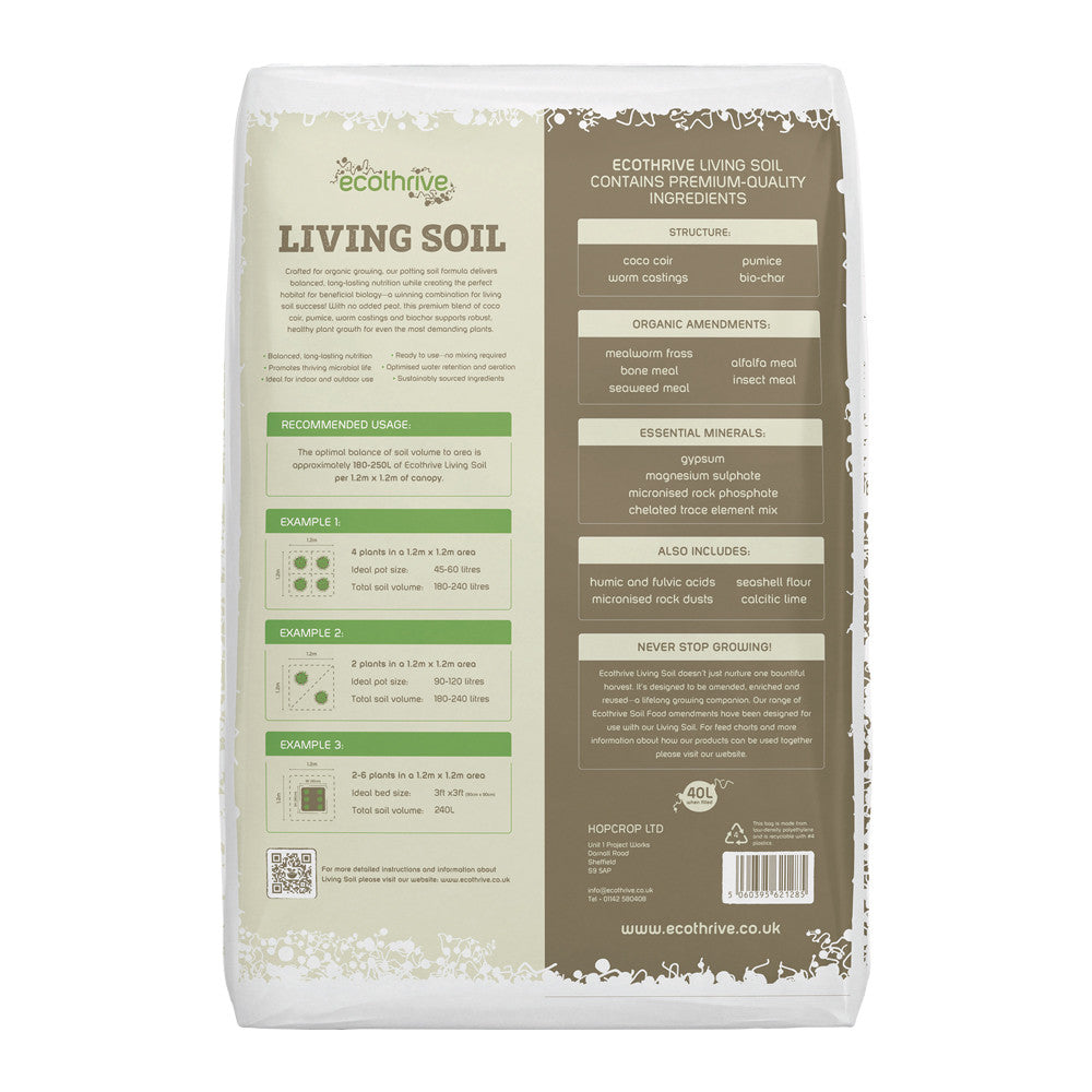 Ecothrive Living Soil 40L