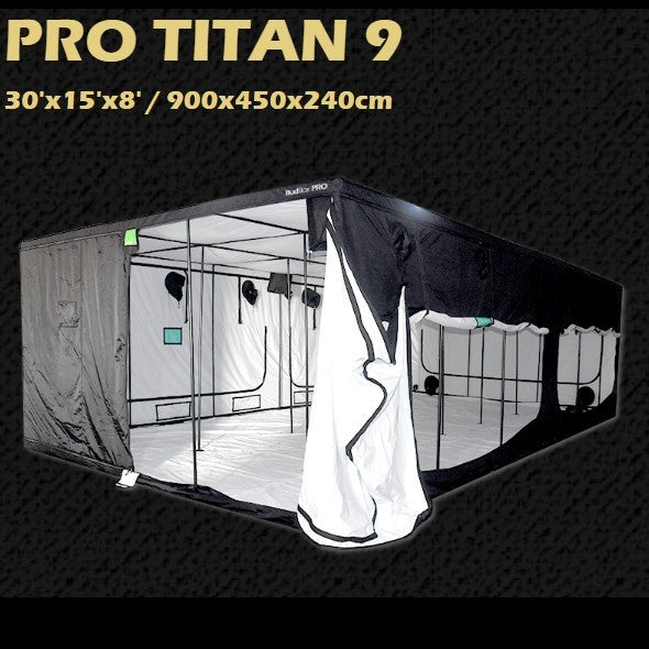 BudBox-Pro Tent 9.0m x 4.5 x 2.4 (Titan 9) White