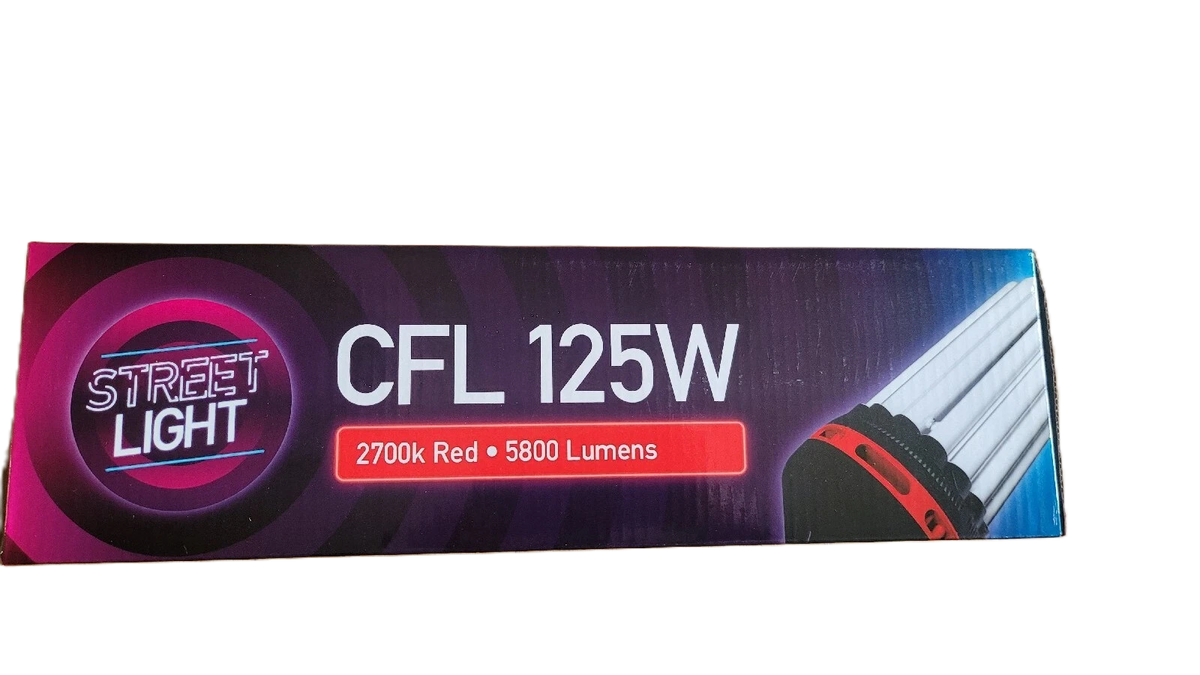 Streetlight 125w CFL (Red Spectrum Lamp)